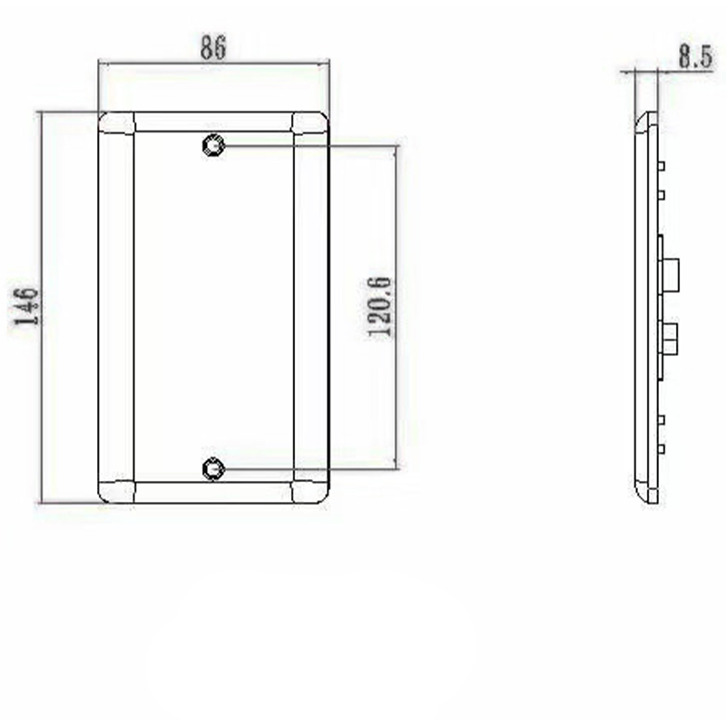 Bakalit 13A 2'li tek kutuplu anahtarlı priz HK6213F